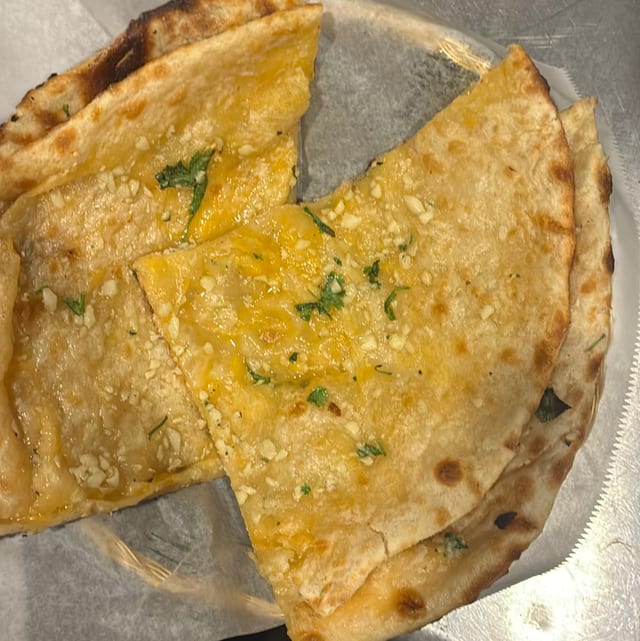 Cheese Garlic Naan.