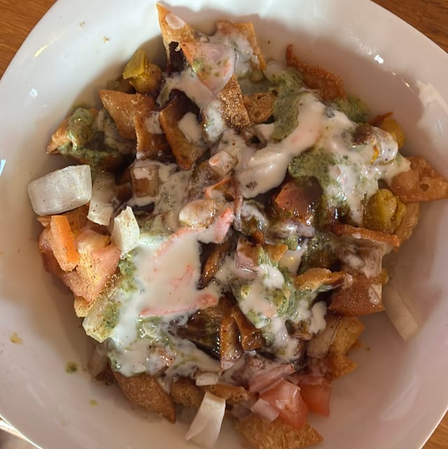 Samosa Chaat.