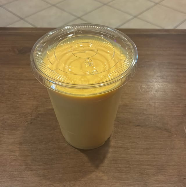 Mango lassi.